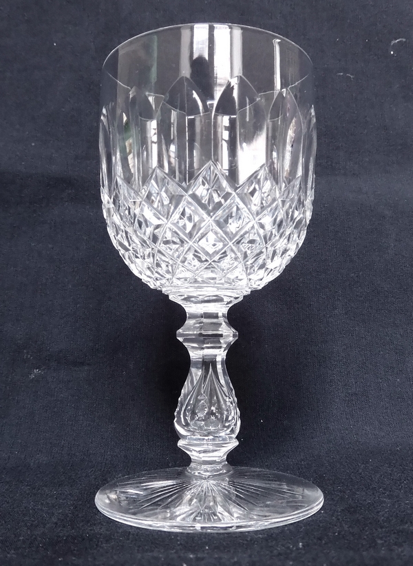 Verre à eau en cristal de Baccarat, modèle Libourne (modèle GG) - 16cm