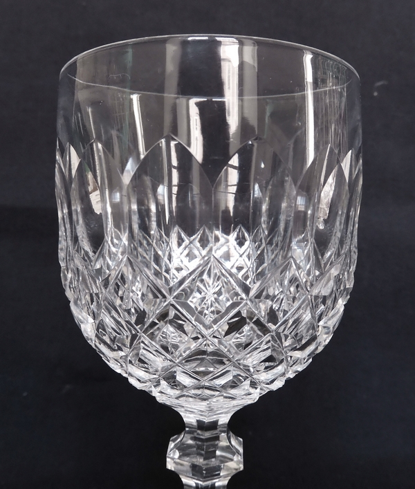 Verre à vin en cristal de Baccarat, modèle Libourne (modèle GG) - 12,5cm