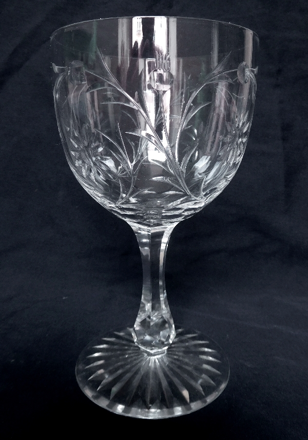 Verre à eau en cristal de Baccarat, modèle Maintenon - 15,7cm