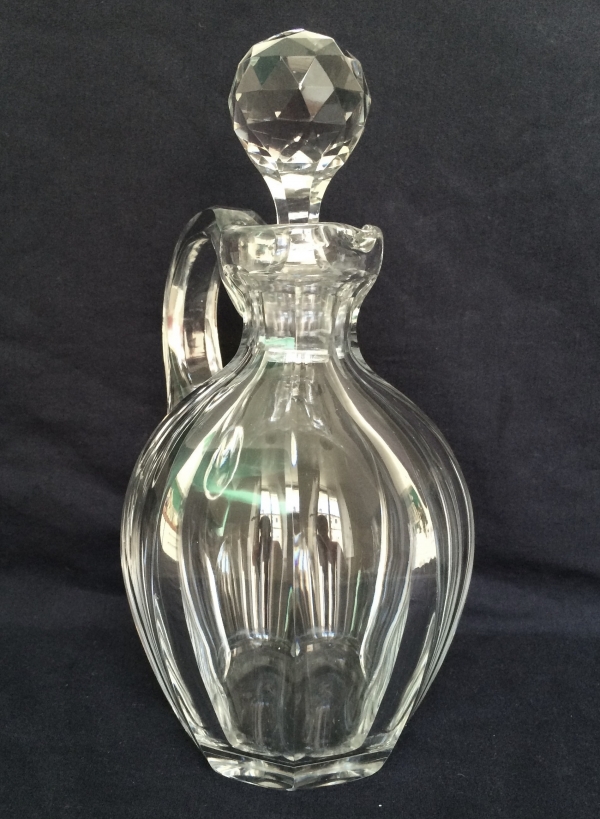 Baccarat crystal whisky decanter, Malmaison pattern