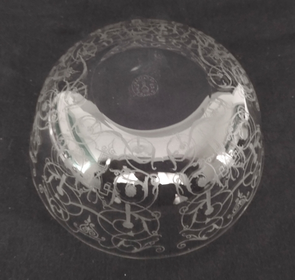 Coupe / ramequin en cristal de Baccarat, modèle Michelangelo (Michel Ange)