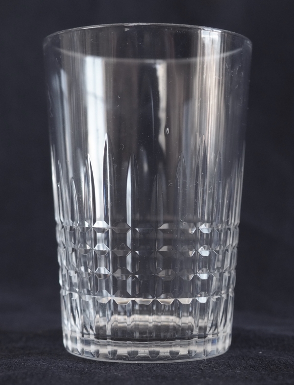 Baccarat cristal port glass / gobelet, Nancy pattern - 8cm