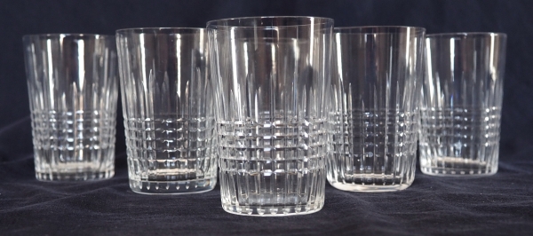 Baccarat cristal wine glass / gobelet, Nancy pattern - 8cm
