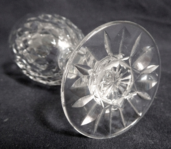 Verre à eau en cristal de Baccarat, modèle Nîmes (variante de Juvisy) - 16,3cm