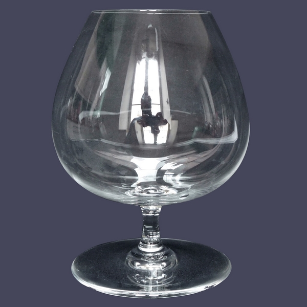 Grand verre à cognac en cristal de Baccarat, modèle Perfection / Oenologie - signé