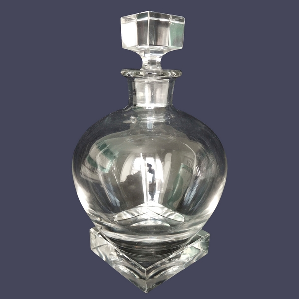 Baccarat crystal whisky decanter, Pour Le Yacht pattern