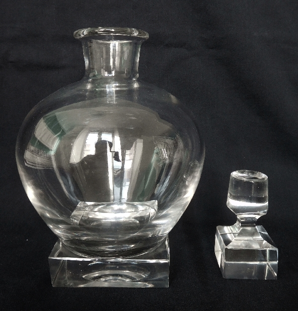 Baccarat crystal whisky decanter, Pour Le Yacht pattern