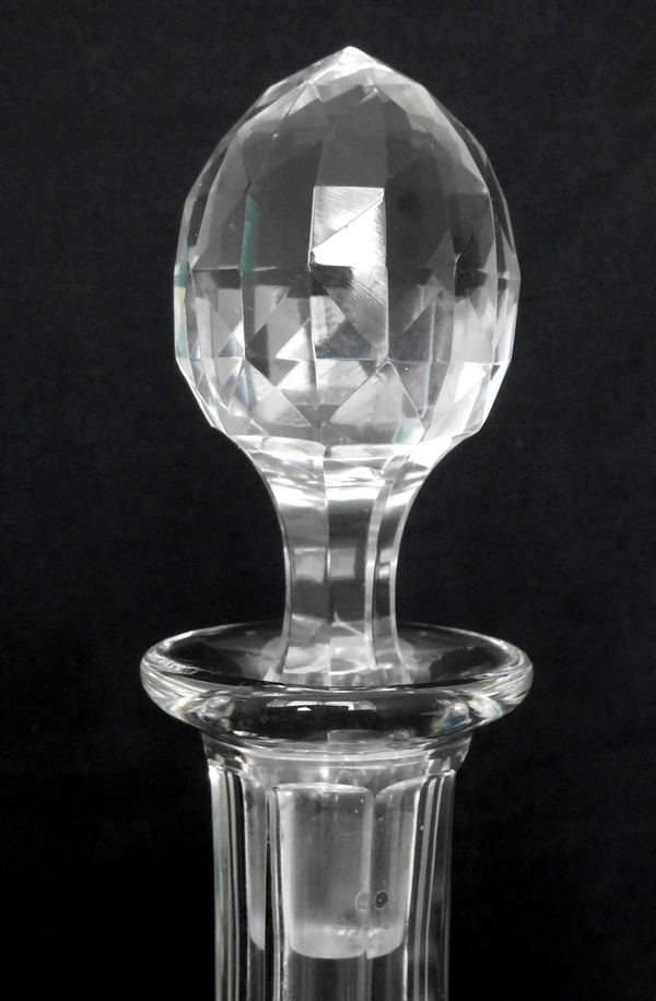 Baccarat crystal wine decanter, shape 11432, cut crystal pattern 12464