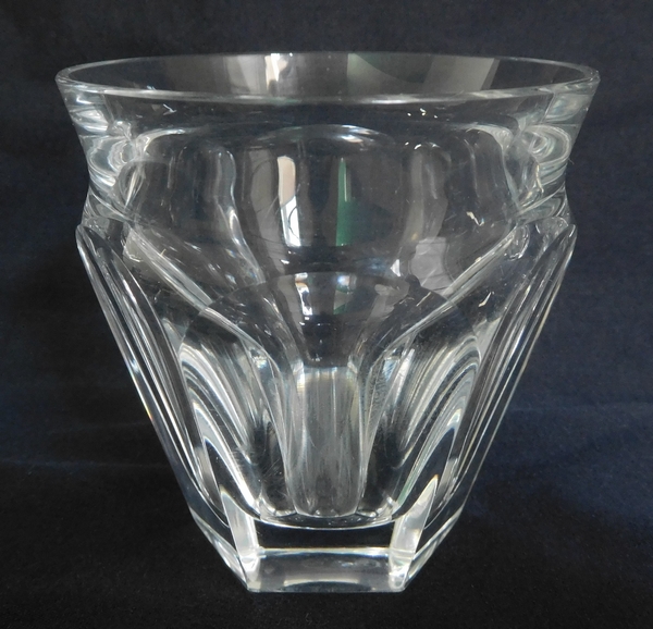 Verre à porto en cristal taillé de Baccarat, modèle Talleyrand (dérivé d'Harcourt) gobelet - 6,4cm - signé