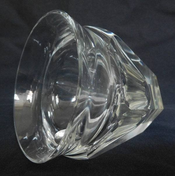 Verre à porto en cristal taillé de Baccarat, modèle Talleyrand (dérivé d'Harcourt) gobelet - 6,4cm - signé