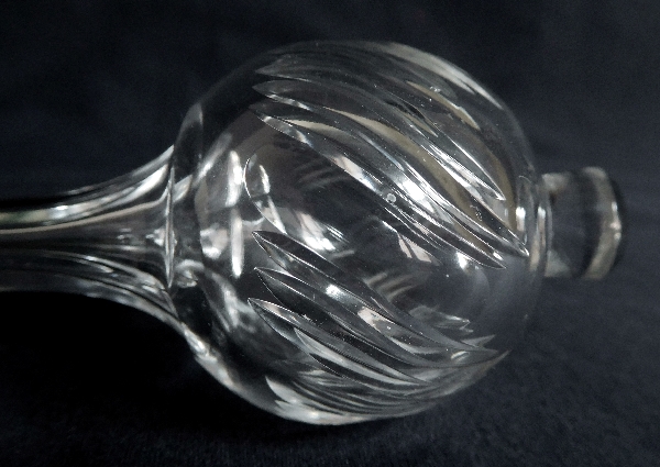 Baccarat crystal ewer, cut 8659 pattern