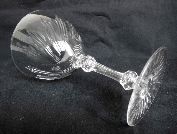 Baccarat crystal water glass, cut 8659 pattern - 15.3cm