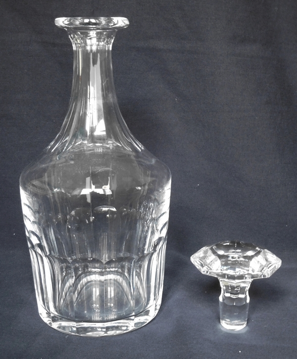 Carafe à vin en cristal de Saint Louis, modèle Caton - signée