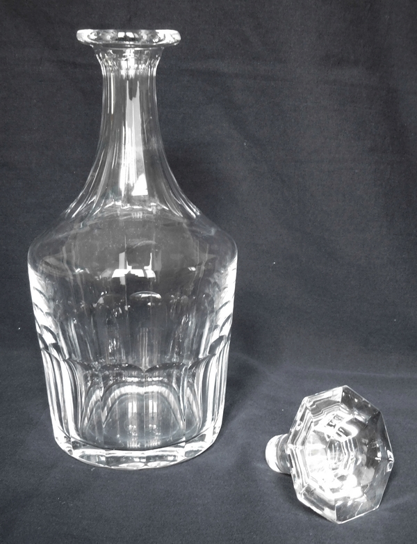 Carafe à vin en cristal de Saint Louis, modèle Caton - signée