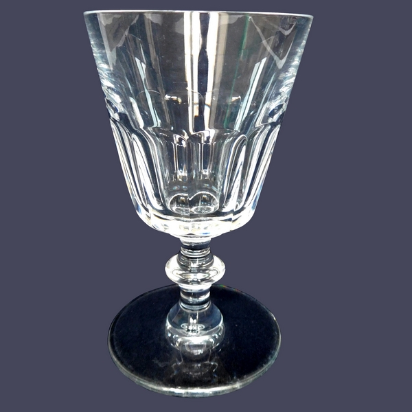 Verre à vin blanc en cristal de Saint Louis, modèle Caton - 11,3cm - signé