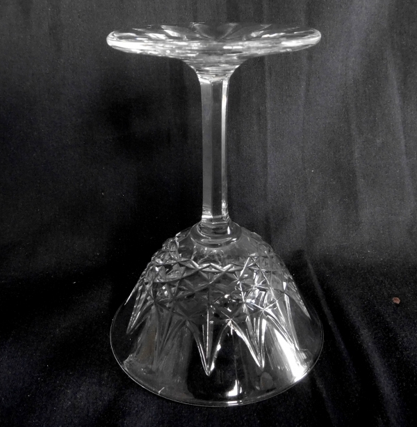 Coupe à champagne en cristal de St Louis, modèle Tarn - signée