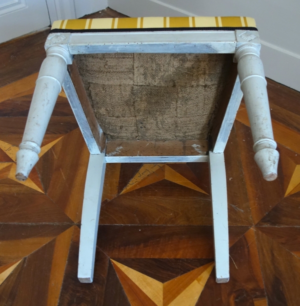 Set of 4 lacquered wood chairs - late 18th century circa 1790