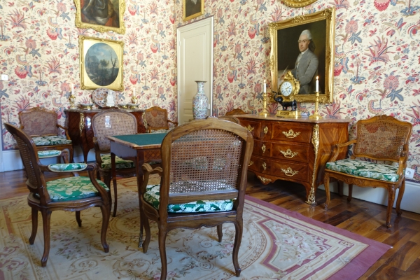 4 Louis XV Regency caned armchairs - 18th century