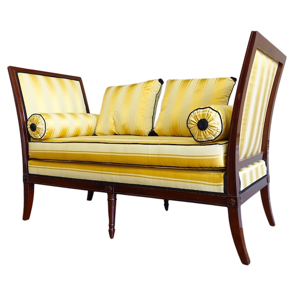 Late 18th century mahogany sofa attributed to Georges Jacob