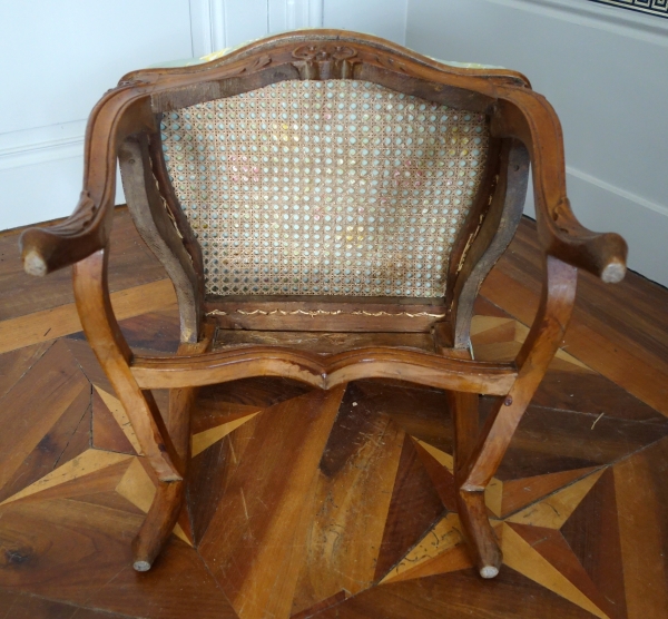 Louis XV caned chair, 18th century circa 1740 - 1750