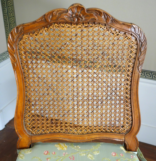Louis XV caned chair, 18th century circa 1740 - 1750