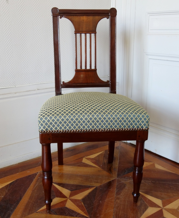 Royal chair made by Jacob for King Louis Philippe at Bizy Castle, 19th century