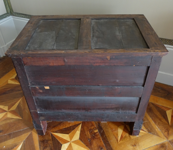 Empire commode / chest of drawers for a child, mahogany and ormolu - 85cm x 53cm x 76.5cm