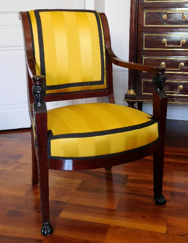 Empire mahogany armchair - Return from Egypt period, late 18th century / early 19th circa 1800
