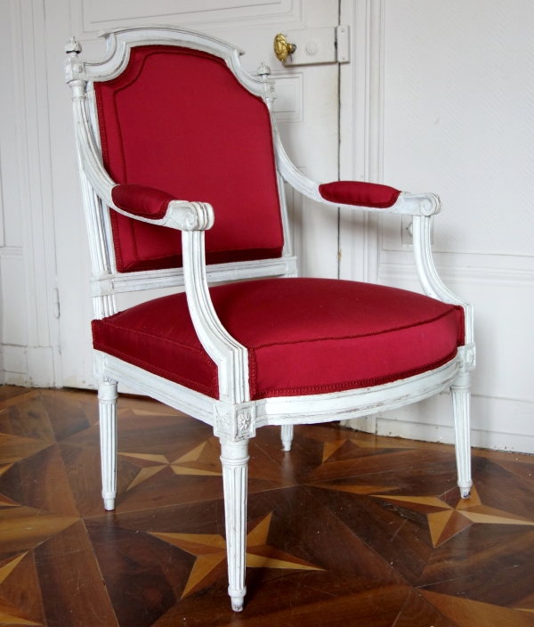 Pair of Louis XVI armchairs,18th century circa 1788