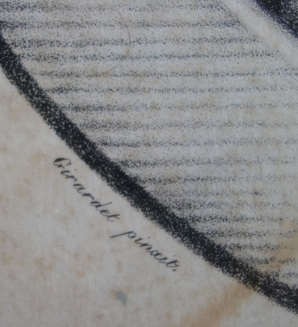 Portrait gravure de Stanislas Leczinsky, Roi de Pologne et Duc de Lorraine - cadre bois doré