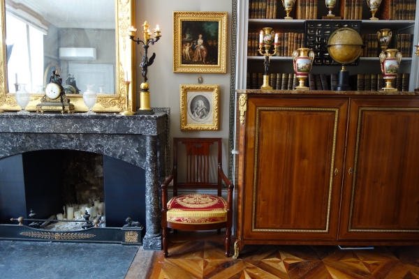 Portrait gravure de Stanislas Leczinsky, Roi de Pologne et Duc de Lorraine - cadre bois doré