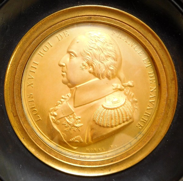 Miniature portrait of Louis XVIII King of France, early 19th century circa 1820