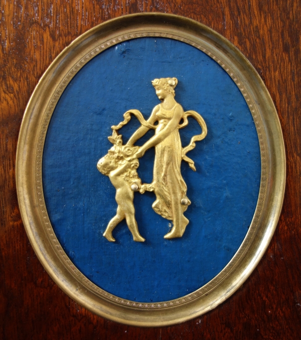 Miniature ormolu mythological scene - Venus and Cupid - 19th century
