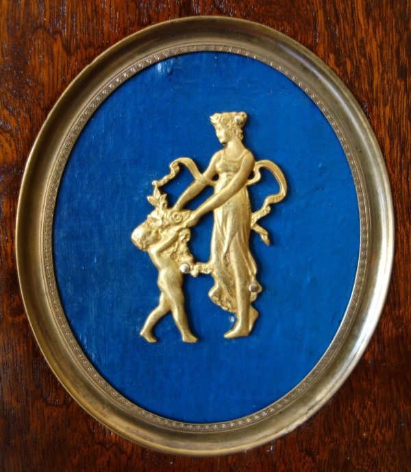 Miniature ormolu mythological scene - Venus and Cupid - 19th century