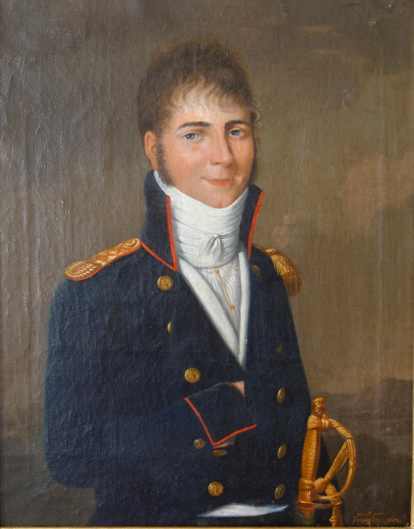 Johann Friedrich Dryander : portrait d'un officier du Génie sous le Consulat en 1802