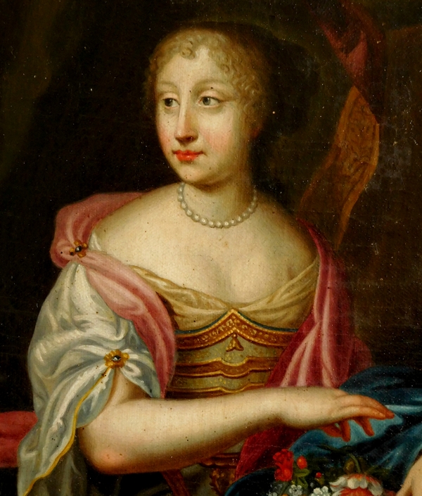 Portrait of a French aristocrat, Louis XIV period - 17th century circa 1660 - oil on canvas