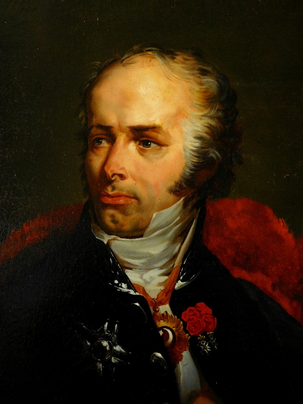 Portrait of General Foy after Horace Vernet, oil on canvas, early 19th century circa 1825