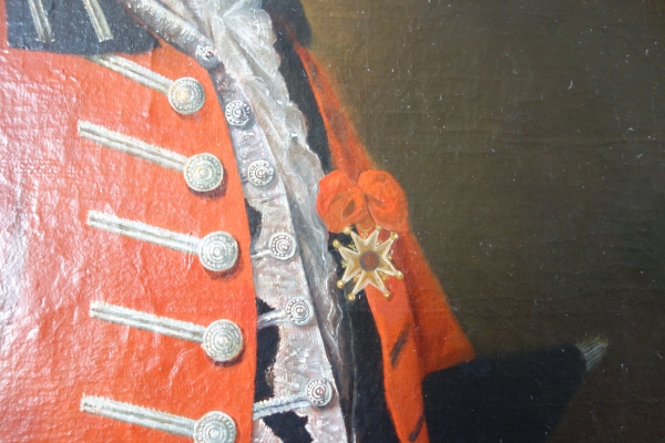 Portrait of the Marquis de La Tour du Pin, French aristocrat, Knight of Saint Louis - circa 1750