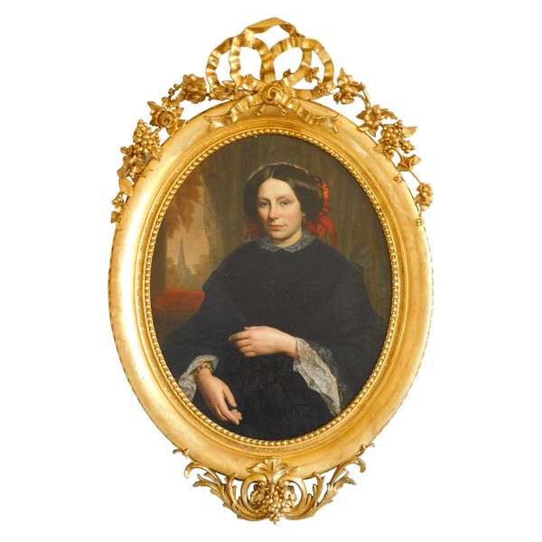 Portrait de la Marquise de La Baume du Puy-Montbrun, époque Napoléon III