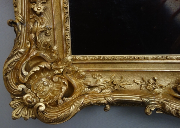 Ecole Française du XVIIIe siècle, portrait d'aristocrate officier en cuirasse, époque Régence