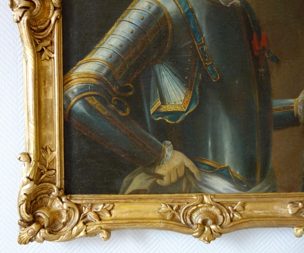 Louis XV portrait of a French aristocrat, General Officer and knight of St Louis