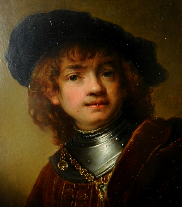 Early 19th century Italian school, portrait of Rembrandt