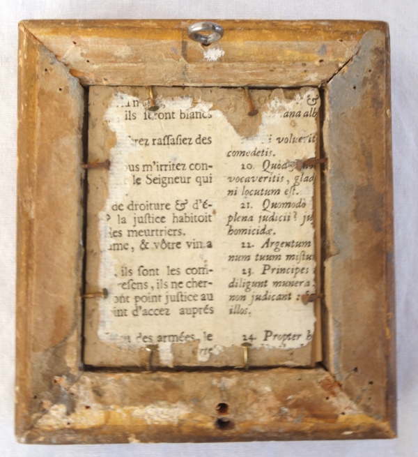 Miniature picture of a grenadier and beautiful lady - gouache - early 19th century