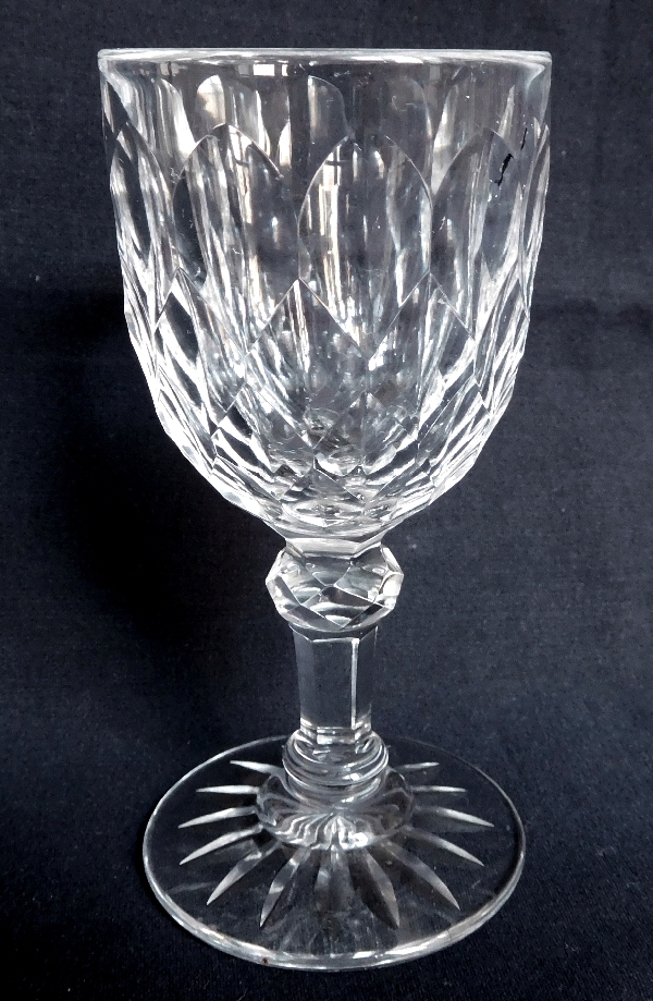 Détail — Baccarat crystal liquor glass, Juvisy pattern - 8.4cm