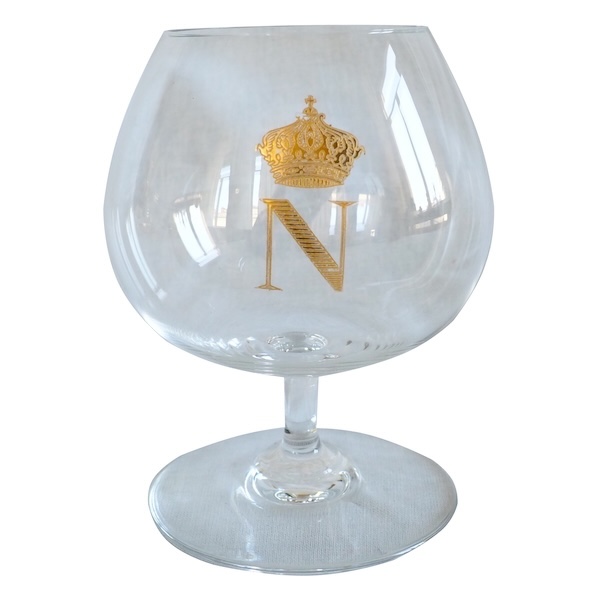 Verre à cognac en cristal de Baccarat, modèle Perfection Napoléon - signé - grand format - 11,5cm